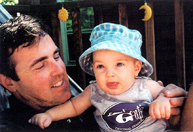 Dave Fontana and his son, Aidan